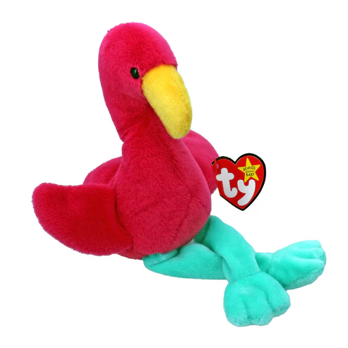 BEANIE BABY REGULAR - FRAYA PINK FLAMINGO