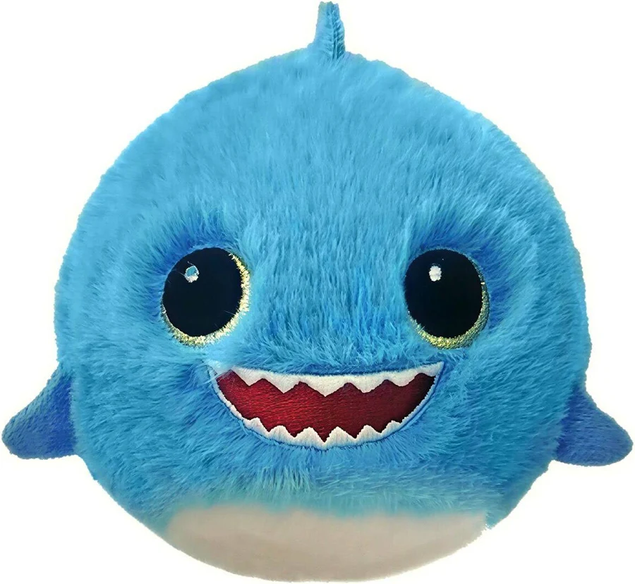 BEANIE BOUNCER -FINS BLUE SHARK