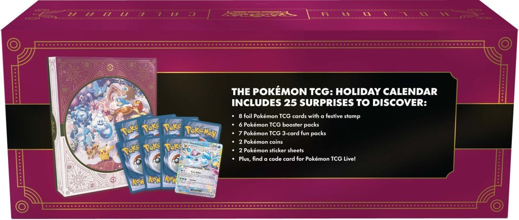 POKEMON TCG HOLIDAY CALENDAR 2025