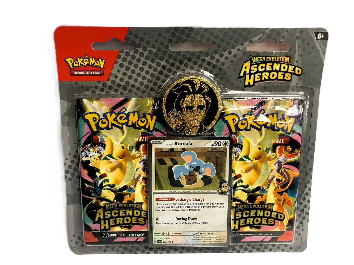 POKEMON ASCENDED HEROES 2 PK BLISTER KOMALA