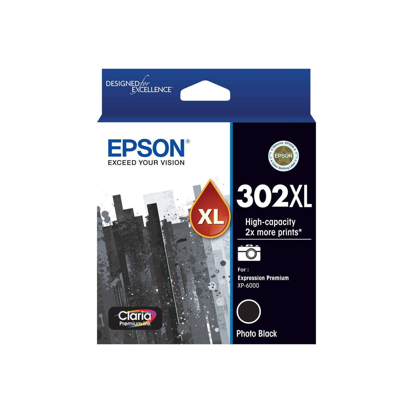 EPSON 302HY PHOTO Black Ink Cartridge
