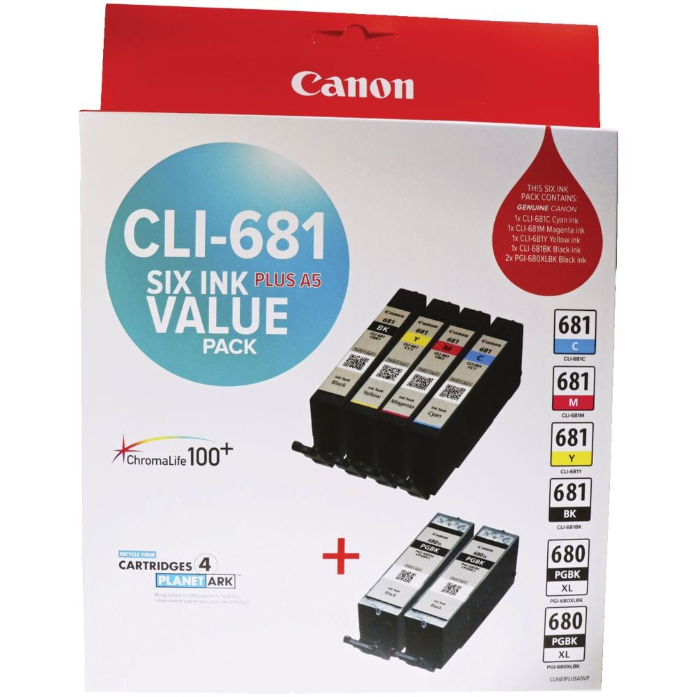 CANON CLI681XL Value Pack