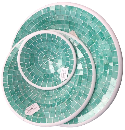 BOWL TERRACOTTA 40CM GREEN