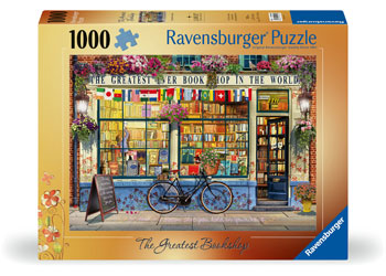 RAVENSBURGER THE GREATEST BOOKSHOP PUZZLE 1000PC