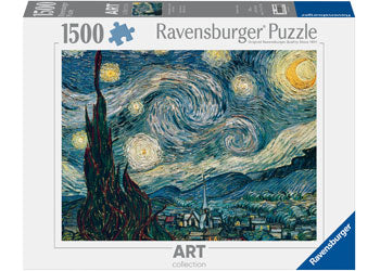 RAVENSBURGER VAN GOGH STARRY NIGHT 1889 PUZZLE 1500PC