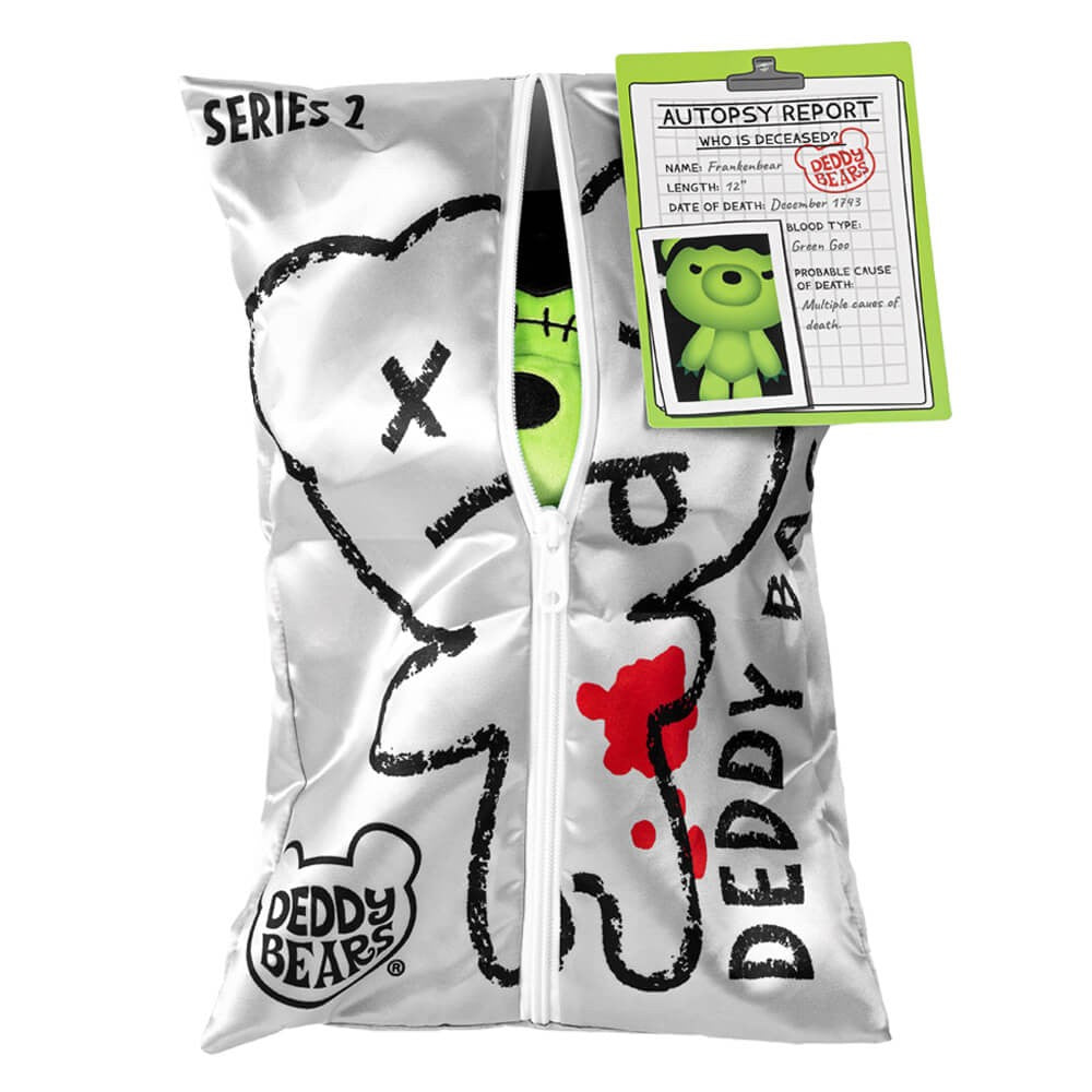 DEDDY BEAR PLUSH IN BAG - FRANKENBEAR