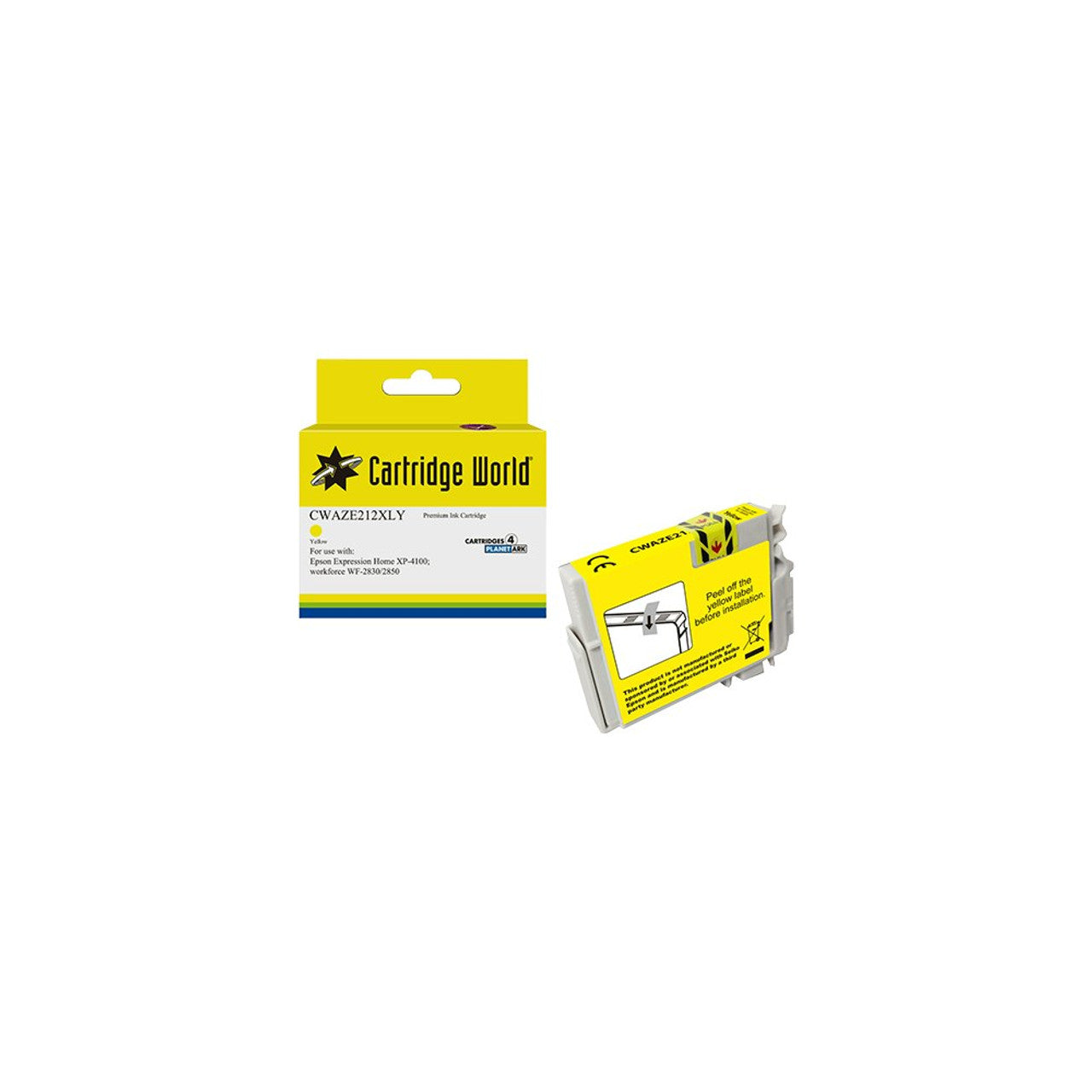 CARTRIDGE WORLD EPSON 212XLY YELLOW INK CARTRIDGE