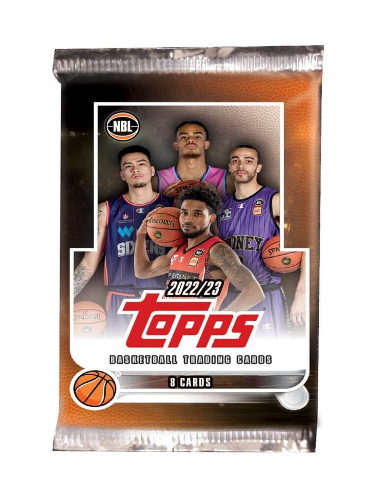 TOPPS NBL 2022-23 BASKETBALL CARDS 8 PACK