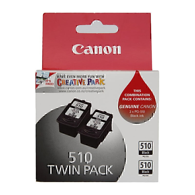 CANON PG510 Blk Ink Twin Pack