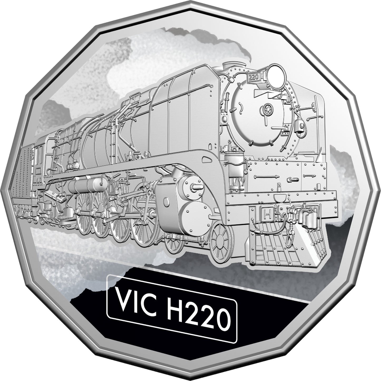 STEAM GIANTS 2025 50C COLOURED UNCIRCULATED SEVEN-COIN COLLECTION