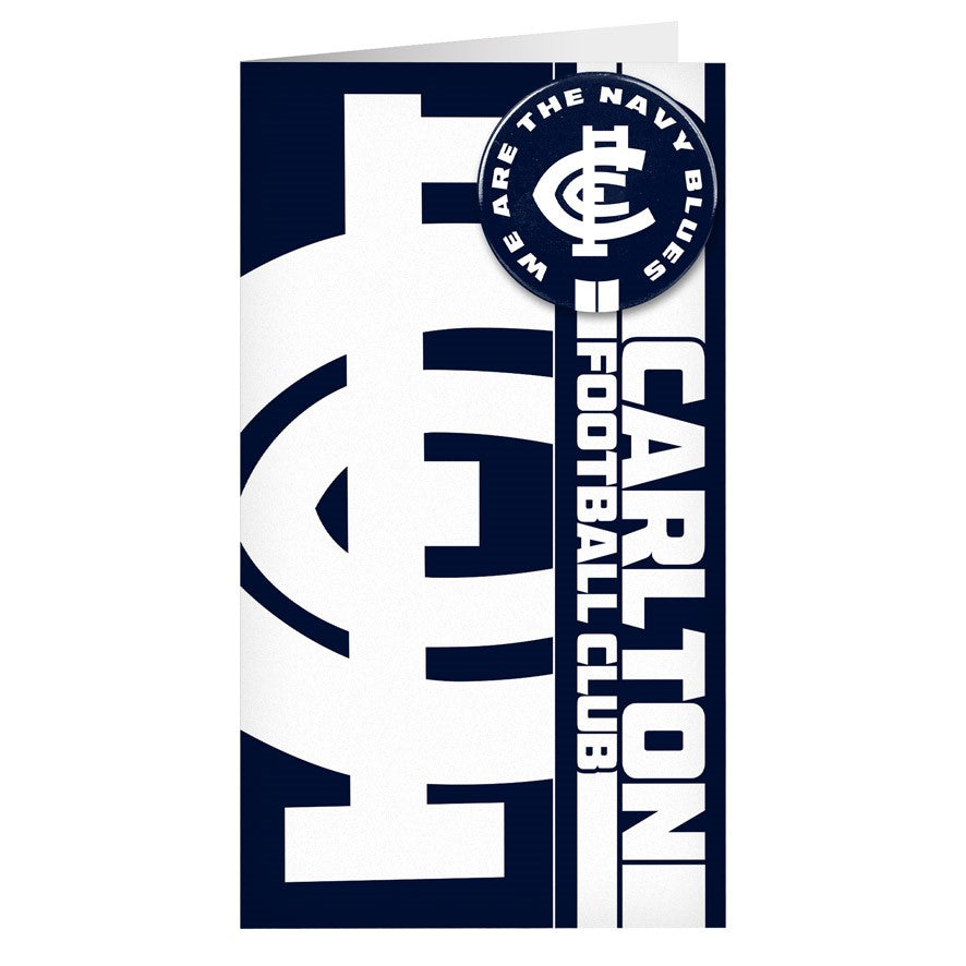 CARLTON BADGE CARD