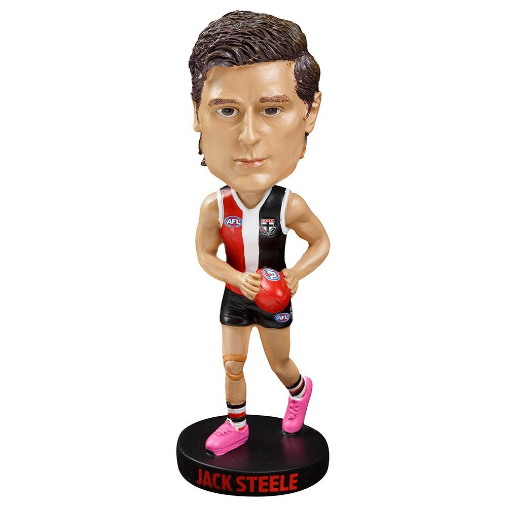 AFL BOBBLE HEAD JACK STEELE ST KILDA CAPTAIN EDITION