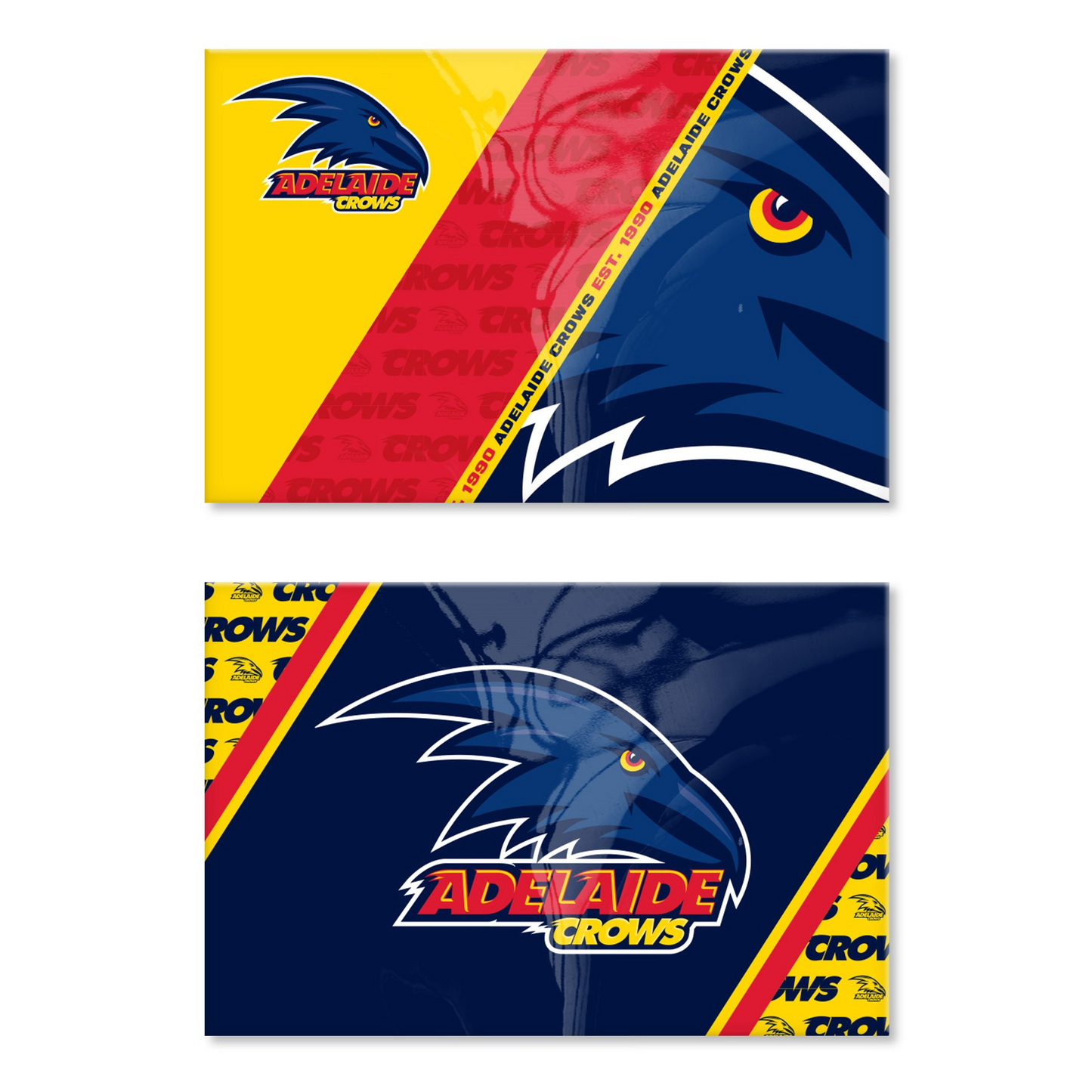 AFL MAGNETS SET OF 2 PORT ADELAIDE