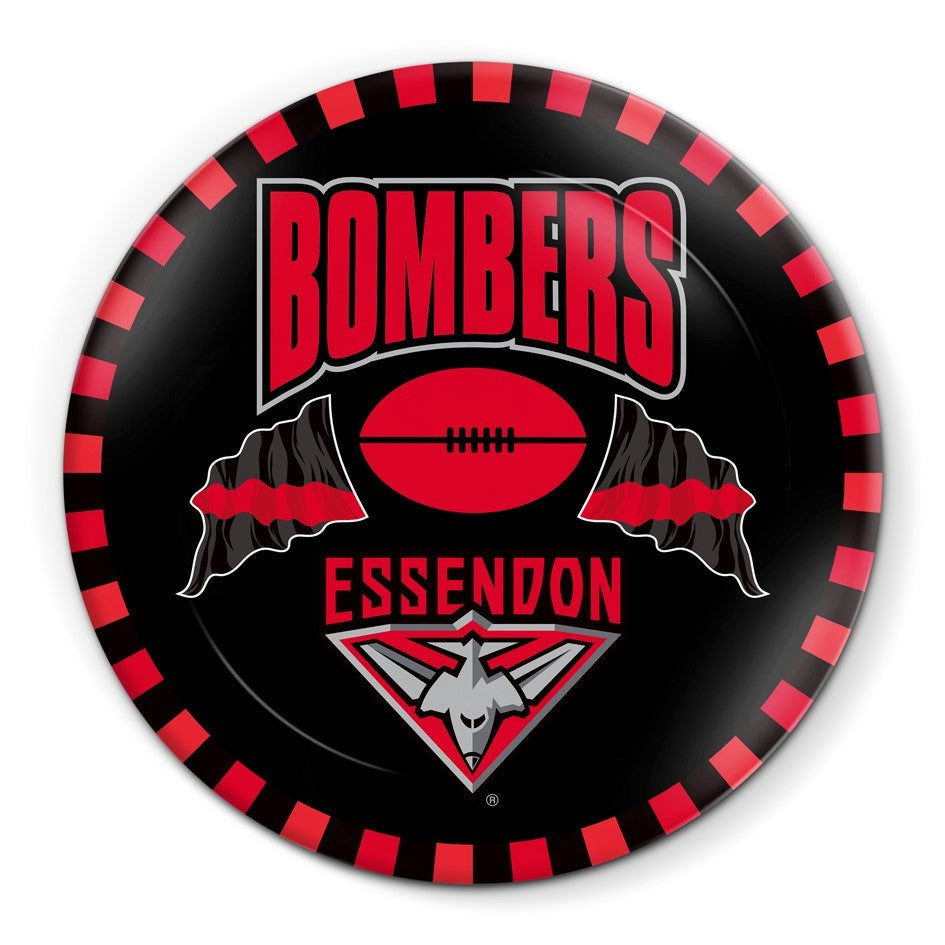 AFL SNACK PLATE ESSENDON
