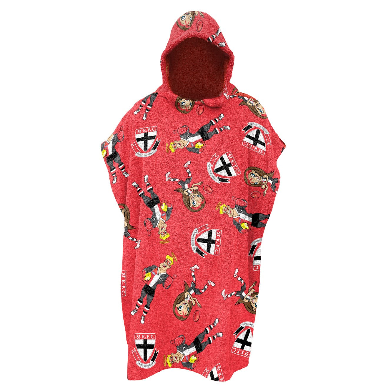 YOUTH HOODED BEACH TOWEL ST KILDA