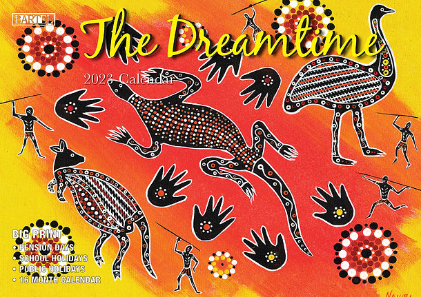 CALENDAR 2025 BIG PRINT DREAMTIME