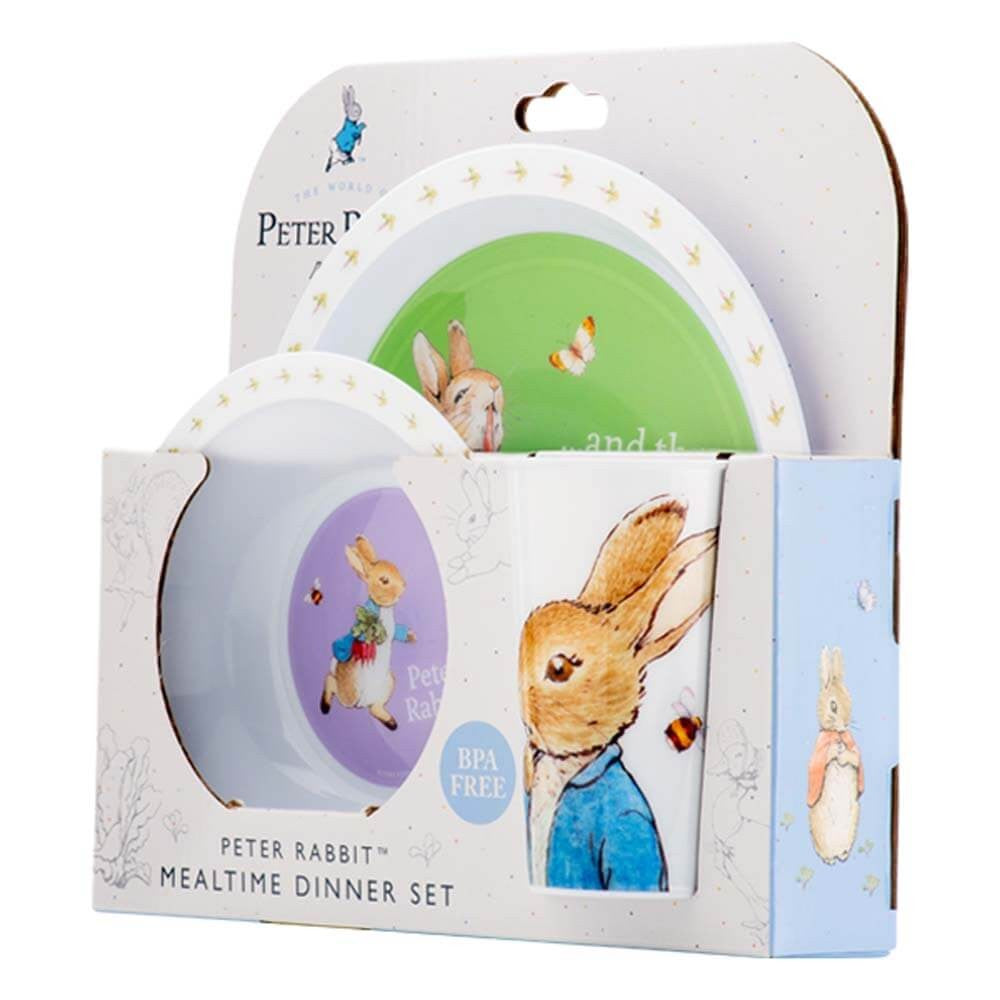 DINNER SET 3PCE BABY PETER RABBIT