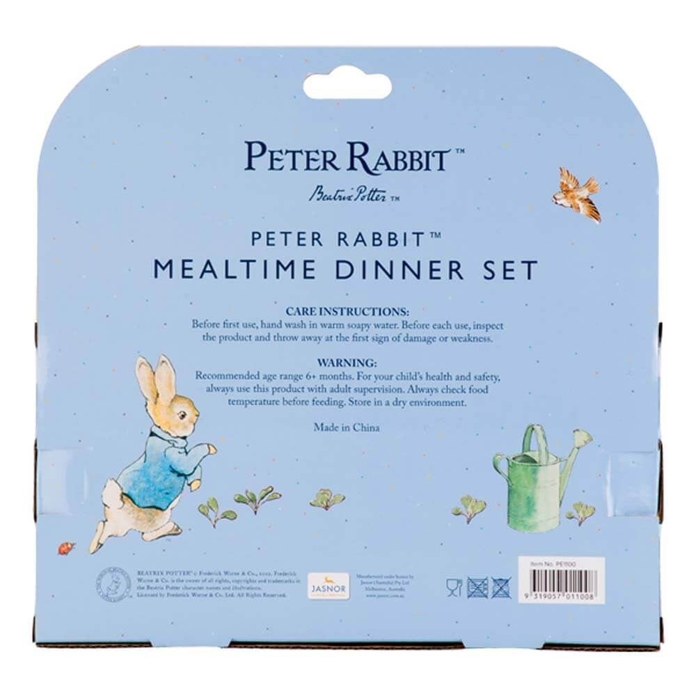 DINNER SET 3PCE BABY PETER RABBIT
