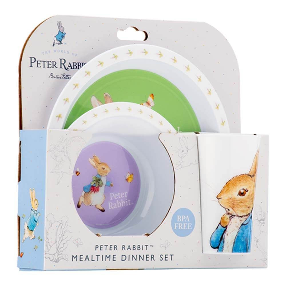 DINNER SET 3PCE BABY PETER RABBIT
