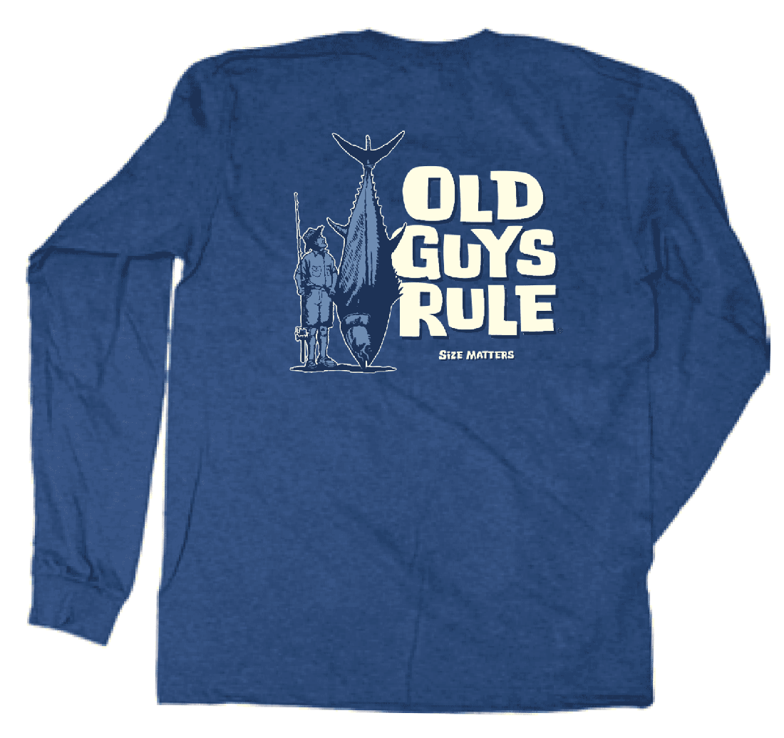 OGR SIZE MATTERS NVY LONG SLEEVE M