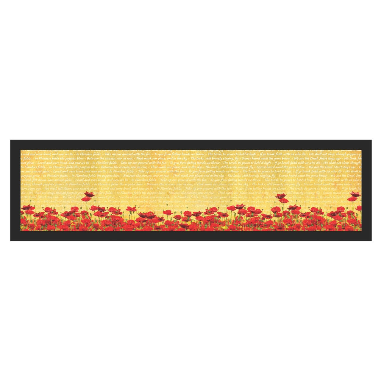 BAR RUNNER POPPY