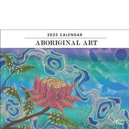 BROWN TROUT ABORIGINAL ART 2025 HORIZONTAL CALENDAR