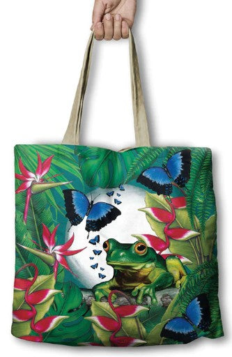 BAG GREEN FROG RE-USABLE BAG