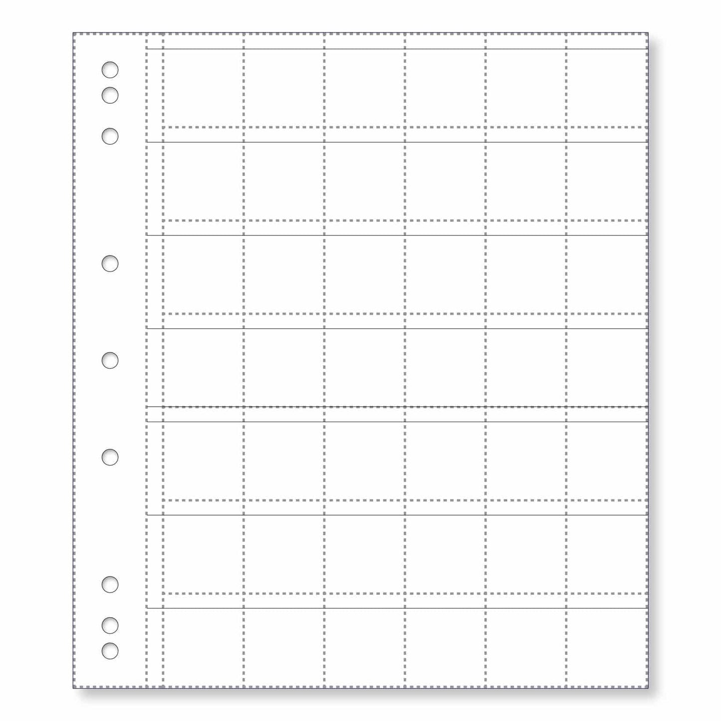 RENNIKS COIN SHEET 42 POCKET CLEAR PK 10
