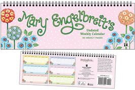 MARY ENGELBREIT'S UNDATED WEEKLY DESK PAD