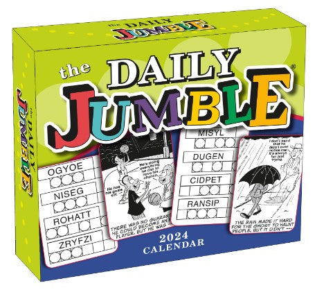 THE DAILY JUMBLE 2024 BOXED