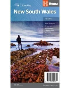 MAP NEW SOUTH WALES STATE MAP HEMA
