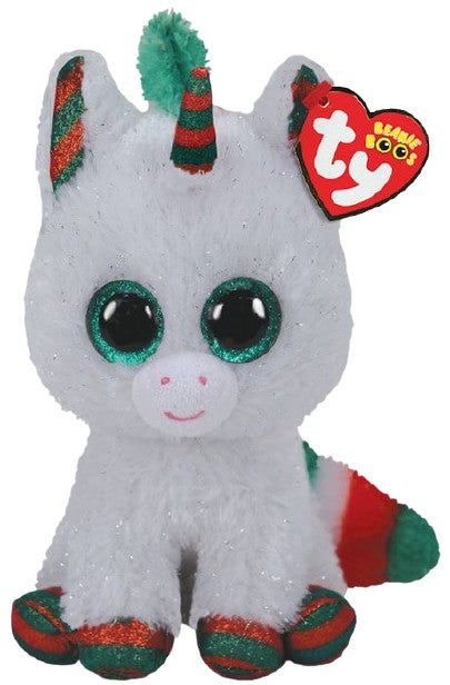 BEANIE BOOS REGULAR SNOWFALL - UNICORN CHRISTMAS