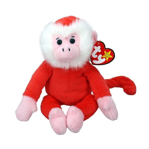 BEANIE BABY REGULAR - FOSTER ORANGE MONKEY