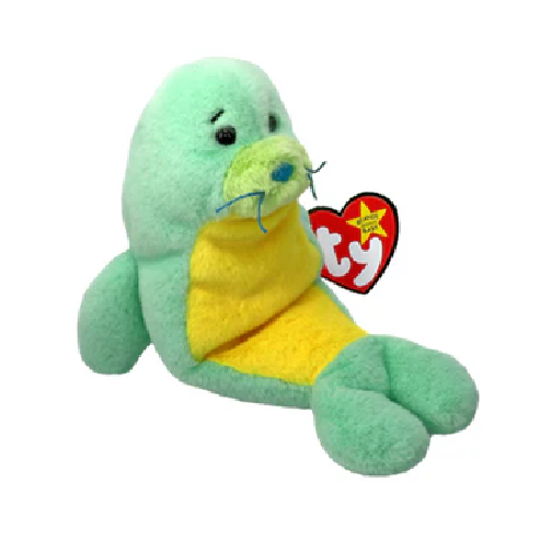 BEANIE BABY REGULAR - STANLEY GREEN SEAL