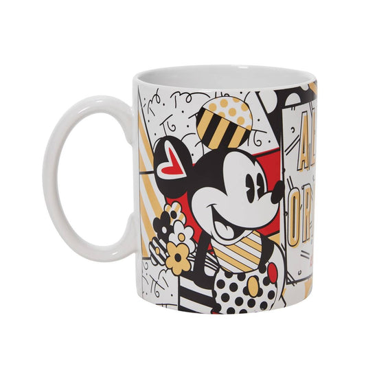 Enesco Disney Britto Midas Mickey & Minnie Mouse Collectible Mug
