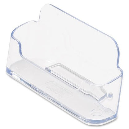 BUSINESS CARD HOLDER DEFLECT-O L/S SINGLE POCKET