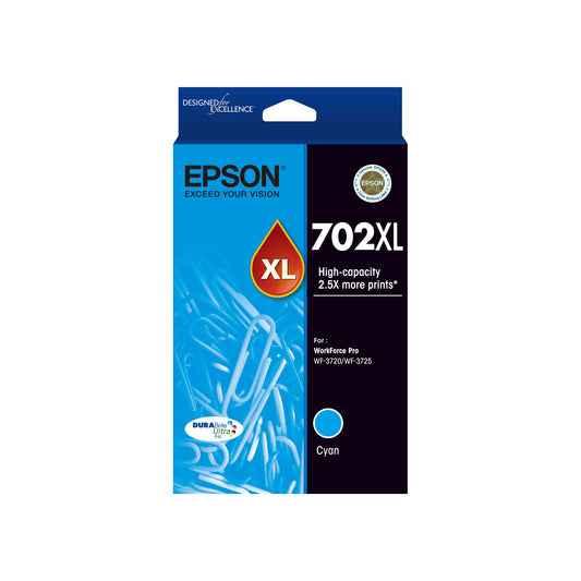 EPSON 702xl Cyan Ink Cartridge