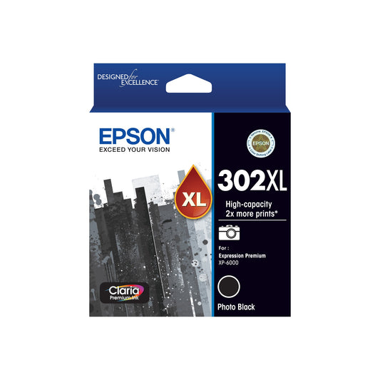 EPSON 302HY PHOTO Black Ink Cartridge