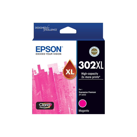 EPSON 302HY Magenta Ink Cartridge