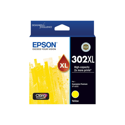 EPSON 302HY Yellow Ink Cartridge