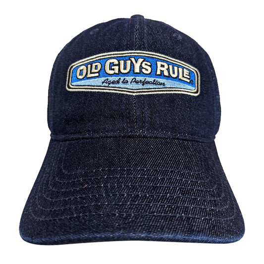 CAP OGR AGED TO PERFECTION BLUE DENIM