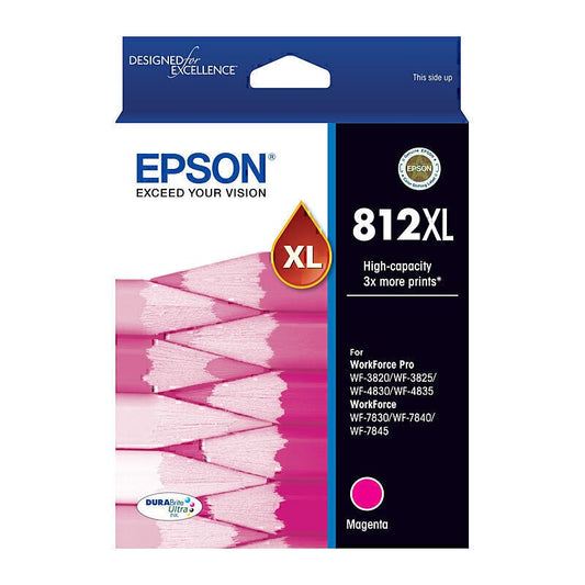 EPSON 812XL MAGENTA INK 