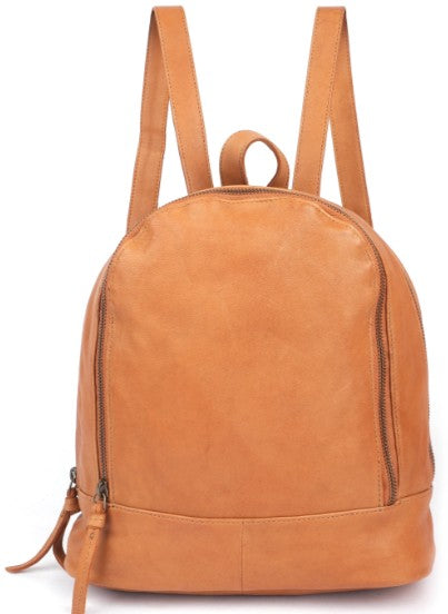 PEEP LEATHER BACKPACK [CLR:NATURAL]