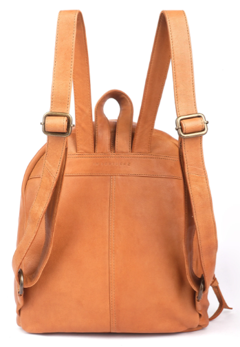 PEEP LEATHER BACKPACK [CLR:NATURAL]