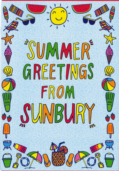 CHRISTMAS CARDS FROM SUNBURY (RANDOM MIX 5 CARDS) 3