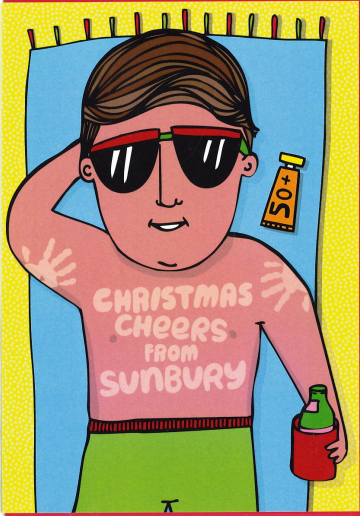 CHRISTMAS CARDS FROM SUNBURY (RANDOM MIX 5 CARDS) 3