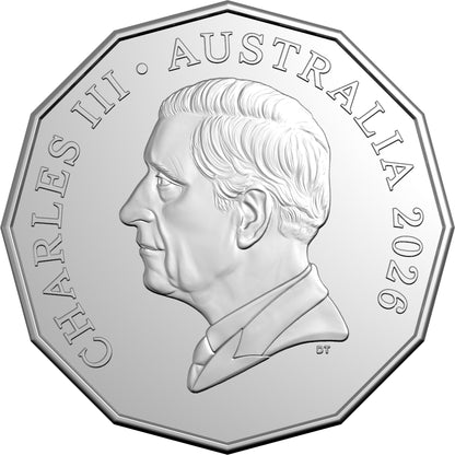 2026 50c Circulating Coin - Non - Premium Rolls