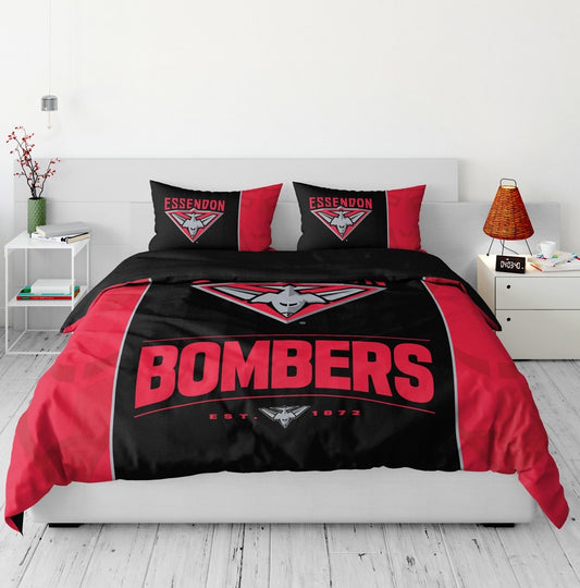 AFL DOUBLE QUILT COVER  ESSENDON