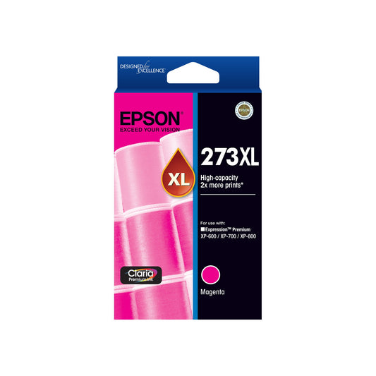 EPSON 273XL Magenta Ink Cartridge - 500 pages