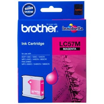 BROTHER LC57 MAGENTA